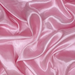 Ткань Атлас-сатин, цвет Розовый (на отрез)  в Томске
