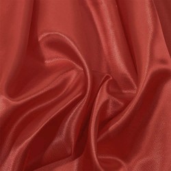 Ткань Атлас-сатин, цвет Красный (на отрез)  в Томске