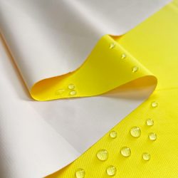 Водонепроницаемая Дышащая Мембранная ткань PU 10'000, цвет Жёлтый (на отрез)  в Томске